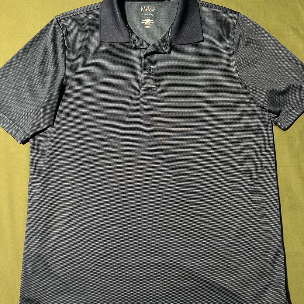 Croft & Barrow Men's Navy Blue Polo Shirt